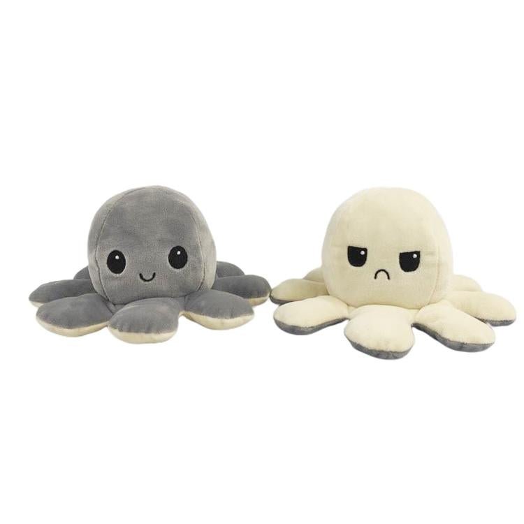 Reversible Moody Octopus Plush Octoplush Octoplushi Official Octoplush TeeTurtle Moody Octopus Plush Toy Trend Flip Plush Soft Gift Reversible Toy Reversible Octoplush