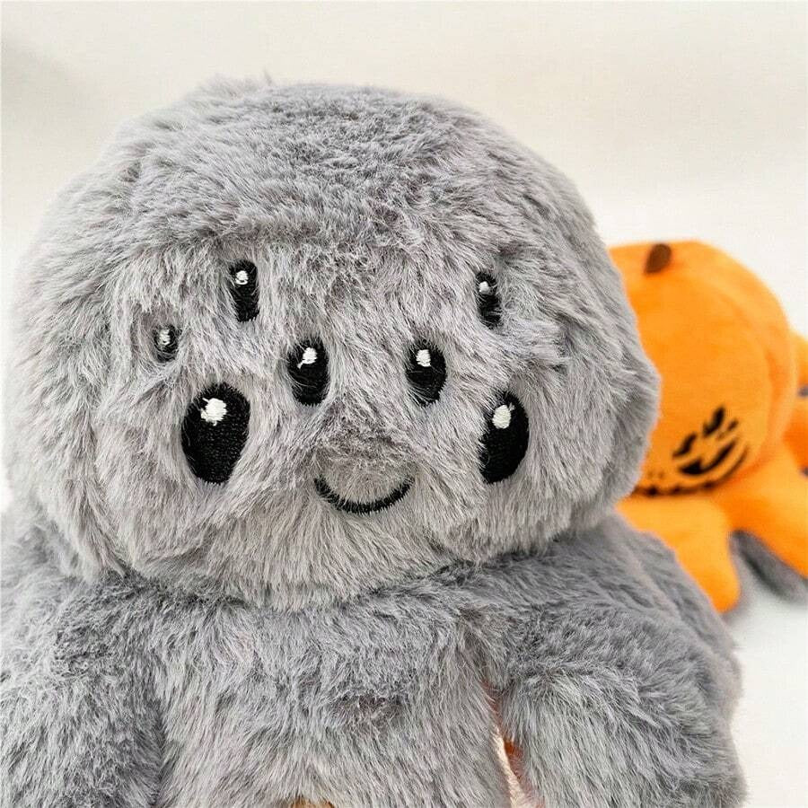 Reversible Spider Pumpkin Plush by Octoplush - Reversible Spider - Reversible Pumpkin - Halloween Plush Decor - Spider