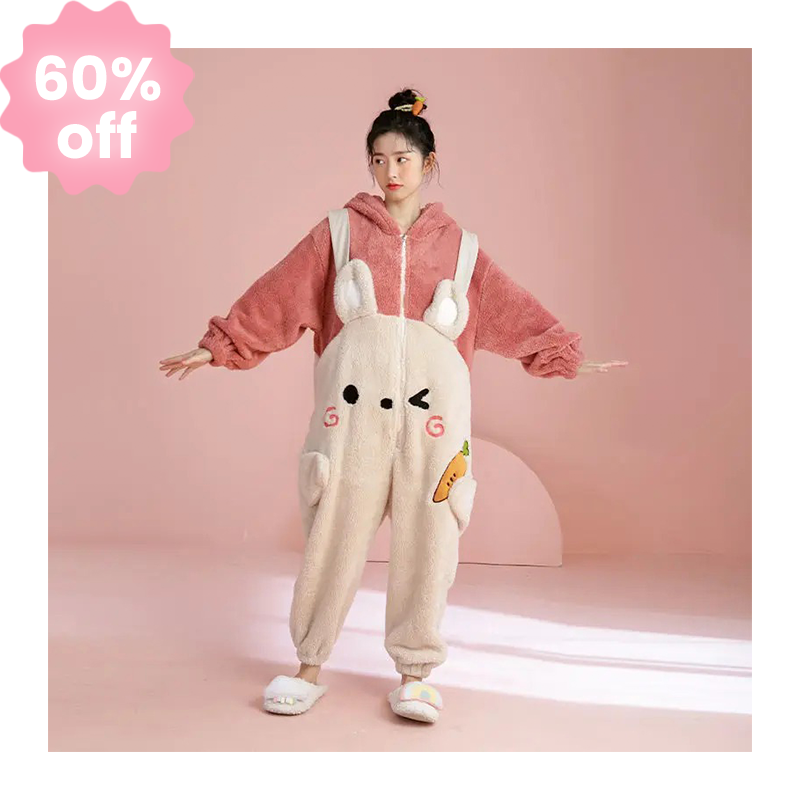 Fleece Onesie Kigurumi (60% Off)