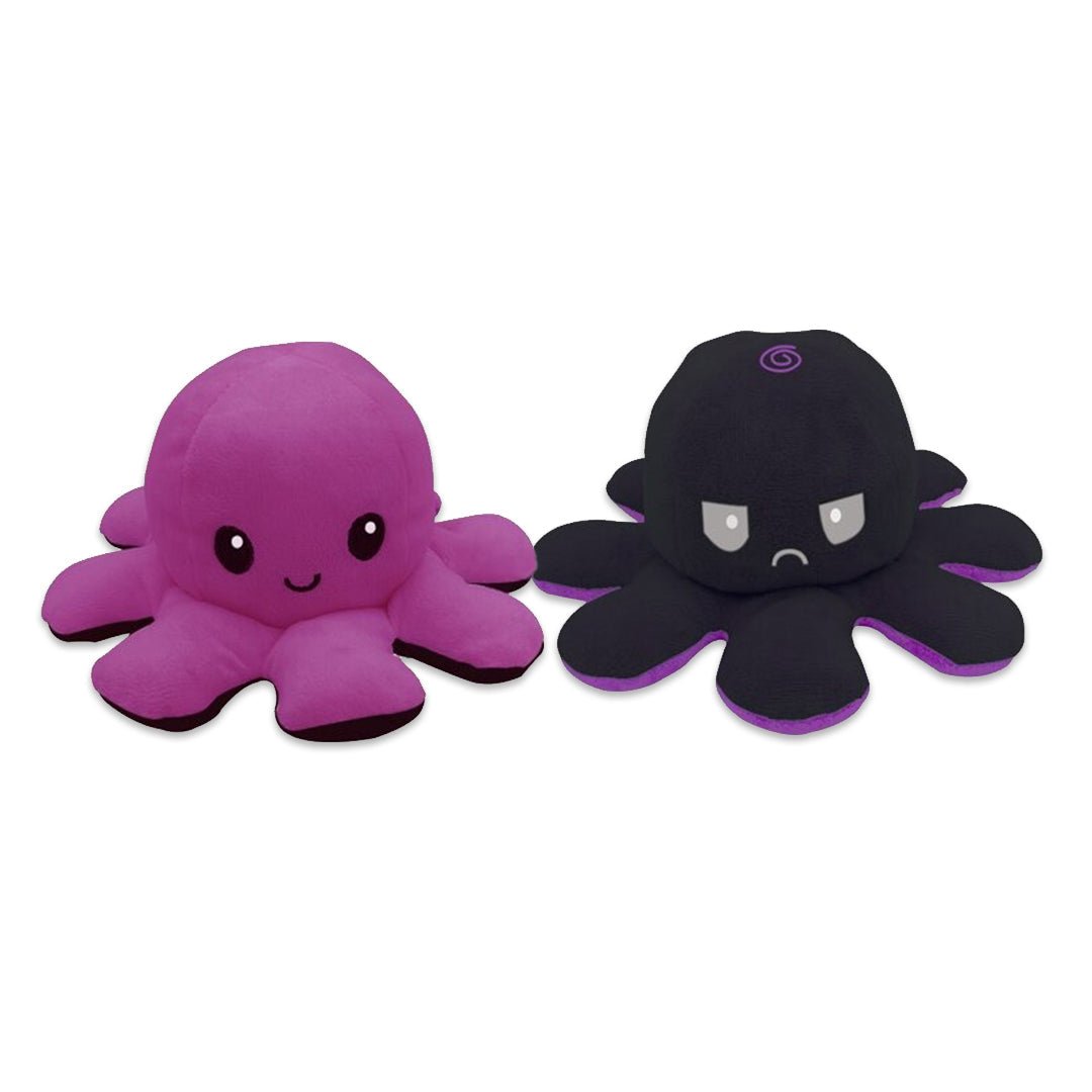 Reversible Moody Octopus Plush Octoplush Octoplushi Official Octoplush TeeTurtle Moody Octopus Plush Toy Trend Flip Plush Soft Gift Reversible Toy Reversible Octoplush  