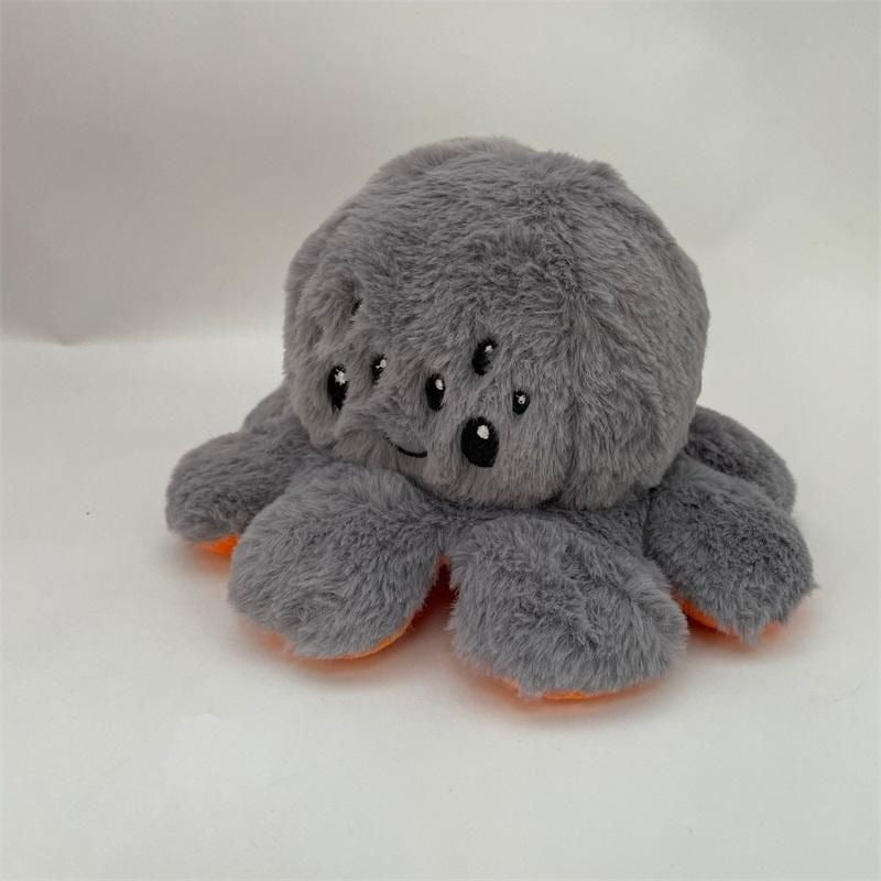 Reversible Spider Pumpkin Plush by Octoplush - Reversible Spider - Reversible Pumpkin - Halloween Plush Decor - Spider 2