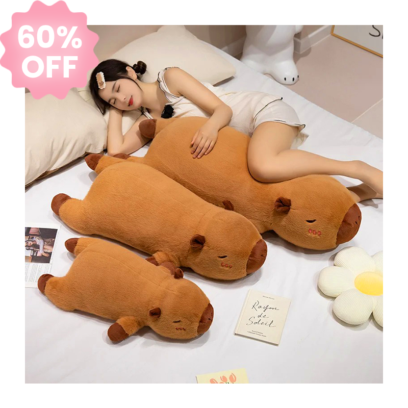 Giant Capybara Plush - Sleeping Beauty (60% Off)