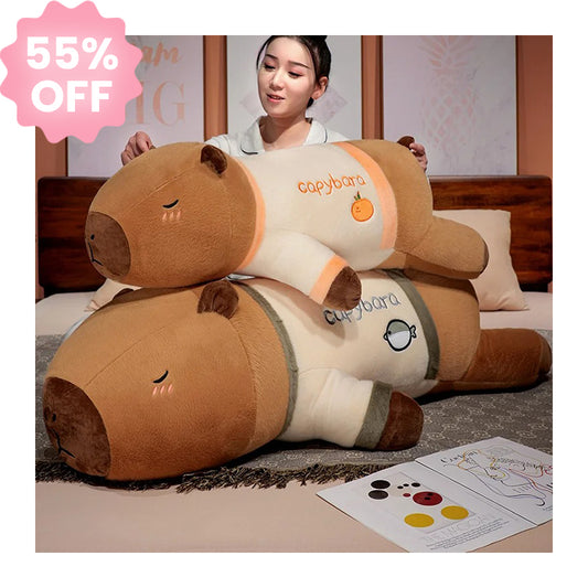 Giant Capybara Plush - Pajama Party (55% Off)