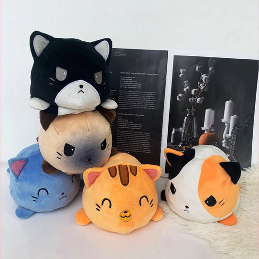 Kitty Plush Reversible Cat Plush Toy Reversible Kitty Reversible Toy Octoplush Reversbile Octopus Moody Octopus Moody Cat Moody Kitty Reversible Toy Gift Valantines Day Birthday Gift
