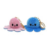 Reversible Moody Octopus Plush Octoplush Octoplushi Official Octoplush TeeTurtle Moody Octopus Plush Toy Trend Flip Plush Soft Gift Reversible Toy Reversible Octoplush KeyChain Pendant Reversbile Keychain Mood Key Octopus Keychain Plush Keychain